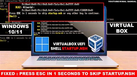 Be sure to run Command Prompt as an administrator. . Press esc to skip startup nsh virtualbox macos